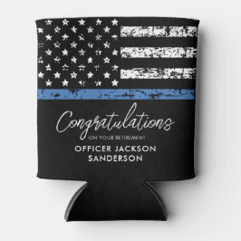 Wetshandhaving politiefunctionaris blikjeskoeler