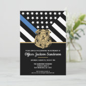 Wetshandhaving politiefunctionaris kaart (Staand voorkant)