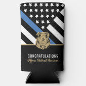 Wetshandhaving politiefunctionaris seltzer blikjeskoeler (Voorkant)