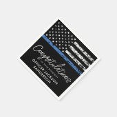 Wetshandhaving politiefunctionaris servet (Hoek)