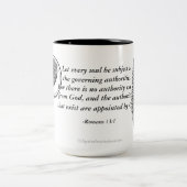 Wetshandhaving Tweekleurige Koffiemok (Center)