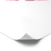 Wetshandhaving voor een zuiver borstkankerPoster Poster (Hoek)