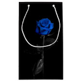 Wetshandhavingsblauw Roos Klein Cadeauzakje (Achterkant)