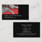 Wetshandhavingsinstanties van particuliere onderzo visitekaartje (Voorkant / Achterkant)