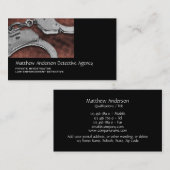 Wetshandhavingsinstanties voor particuliere onderz visitekaartje (Voorkant / Achterkant)