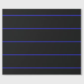 Wetshandhavingspolitie Thin Blue Line Cadeaupapier (Vlak)