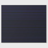 Wetshandhavingspolitie Thin Blue Line Cadeaupapier (Vlak)