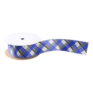 Wetshandhavingspolitie Thin Blue Line Satin Ribbon Satijnen Lint