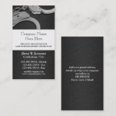 Wetshandhavingsrechercheur Private Investigation Visitekaartje (Voorkant / Achterkant)