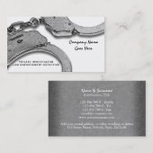 Wetshandhavingsrechercheur Private Investigation Visitekaartje (Voorkant / Achterkant)