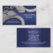 Wetshandhavingsrechercheur Private Investigation Visitekaartje (Voorkant / Achterkant)