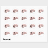 Wetshandhavingsstem Ronde Sticker (Vel)