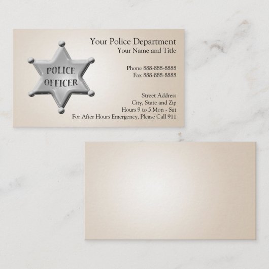 WetshandhavingsVisitekaartje Visitekaartje (Voorkant / Achterkant)