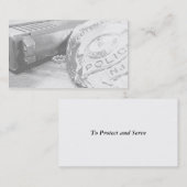 WetshandhavingsVisitekaartje Visitekaartje (Voorkant / Achterkant)