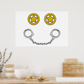 Wetshandhavingszeemijl Poster (Keuken)