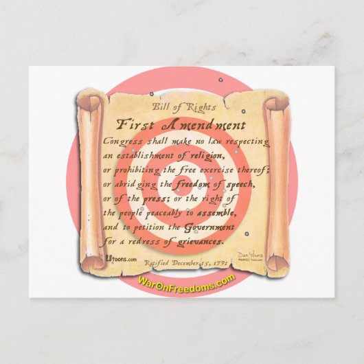 Wetsontwerp Briefkaart (Voorkant)