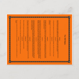 Wetsontwerp Briefkaart