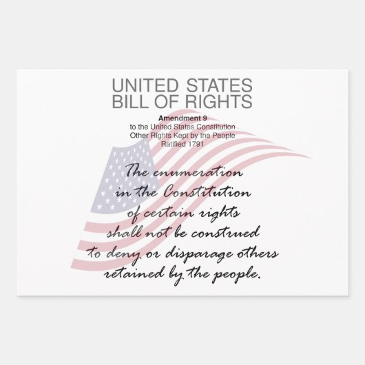 Wetsontwerp van rechten De amendementen 7 t/m 9 Inpakpapier Vel (Voorkant 3)