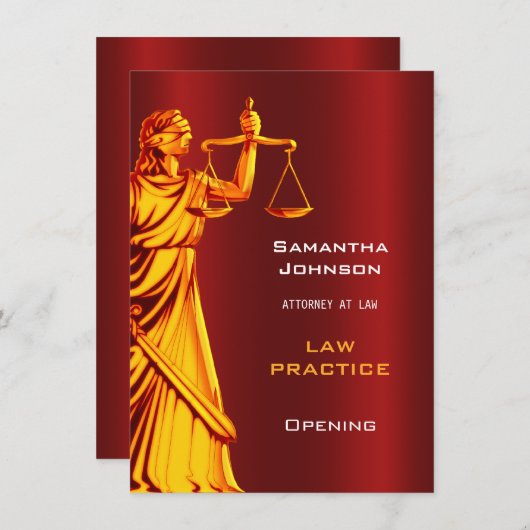 Wetspraktijk Aankondiging opening legant (Voorkant / Achterkant)