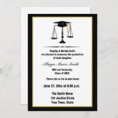 Wetsschool Afstuderen aankondiging (Voorkant / Achterkant)