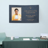 Wetsschool afstuderen goudafstuderen spandoek (Beurs)