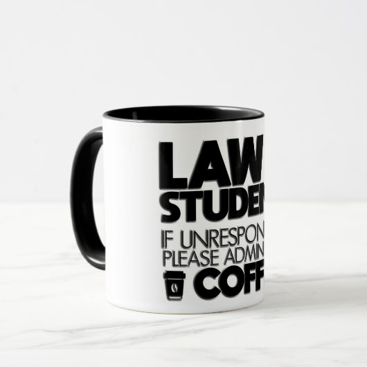 Wetsstudent/advocaat Mok (Voorkant links)