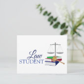 Wetsstudent Briefkaart (Staand voorkant)