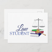 Wetsstudent Briefkaart (Voorkant / Achterkant)