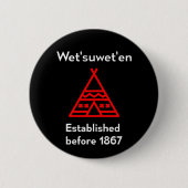 Wetsuabiled voor 1867 Silhouette Dark Ronde Button 5,7 Cm (Voorkant)