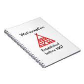 Wetsuverzekerde vóór 1867 Silhouette Notitieboek (Rechterzijde)