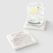 Wetsvoorstel van de Verenigde Staten. Zesde amende Stenen Onderzetter (Zijkant)