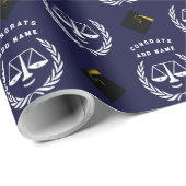 Wettelijk Afstuderen Gift Wrapping Paper Cadeaupapier (Rol Hoek)