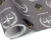Wettelijk Afstuderen Gift Wrapping Paper Cadeaupapier (Rol Hoek)