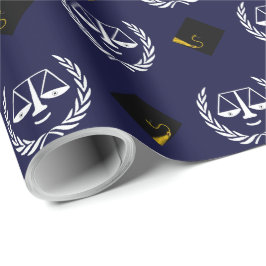 Wettelijk Afstuderen Gift Wrapping Paper Cadeaupapier
