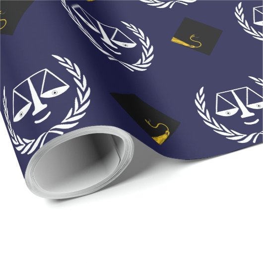 Wettelijk Afstuderen Gift Wrapping Paper Cadeaupapier (Rol Hoek)