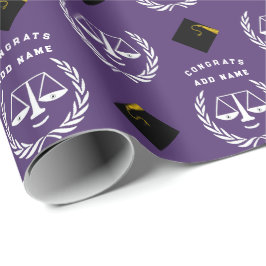 Wettelijk Afstuderen Gift Wrapping Paper Cadeaupapier