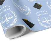 Wettelijk Afstuderen Gift Wrapping Paper Cadeaupapier (Rol Hoek)