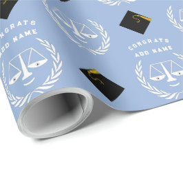 Wettelijk Afstuderen Gift Wrapping Paper Cadeaupapier