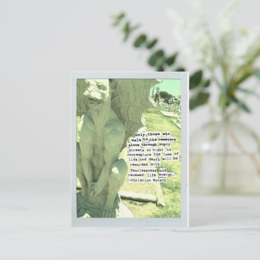 Wettelijk briefkaart (Staand voorkant)