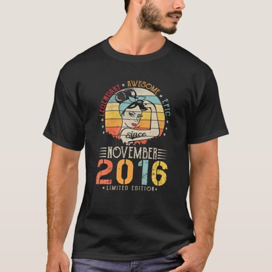 wettelijk Geweldige epic sinds november 2016 T-shirt (Voorkant)