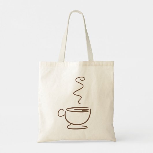 Wettelijk medicijn: Koffie - Canvas tas (Achterkant)