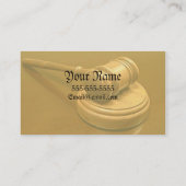 Wettelijk visitekaartje (Achterkant)