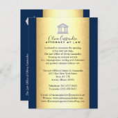 Wettelijke aankondigingen kaarten - Merlot Red (Voorkant / Achterkant)