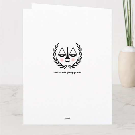 Wettelijke Afstuderen Kaart (Achterkant)