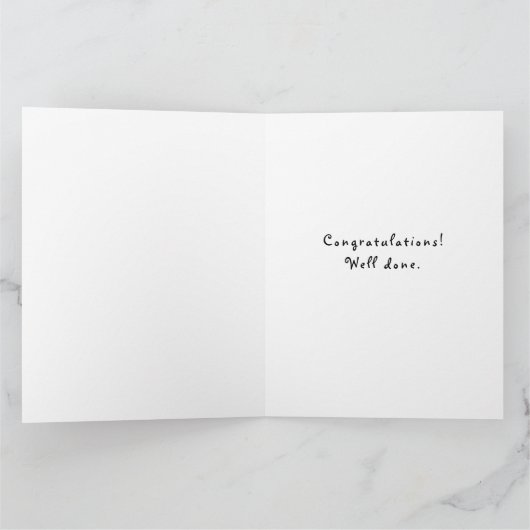 Wettelijke Afstuderen Kaart (Binnen)