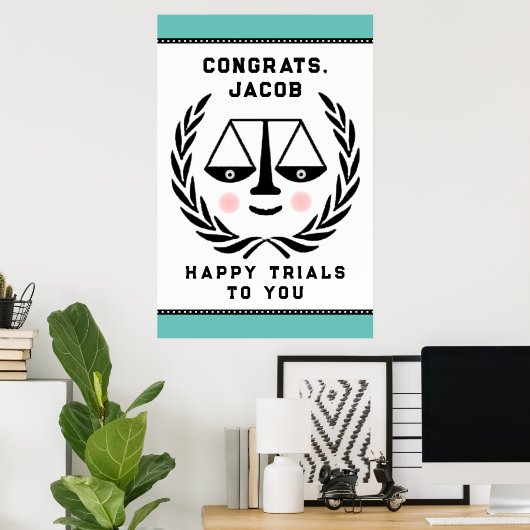 Wettelijke Afstuderen Poster (Thuiskantoor)