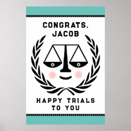 Wettelijke Afstuderen Poster