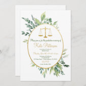 Wettelijke Afstuderen Uitnodiging Griekenland (Voorkant / Achterkant)