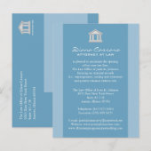 Wettelijke bekendmakingskaarten aankondigingskaart (Voorkant / Achterkant)