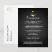 Wettelijke bekendmakingskaarten aankondigingskaart (Voorkant / Achterkant)